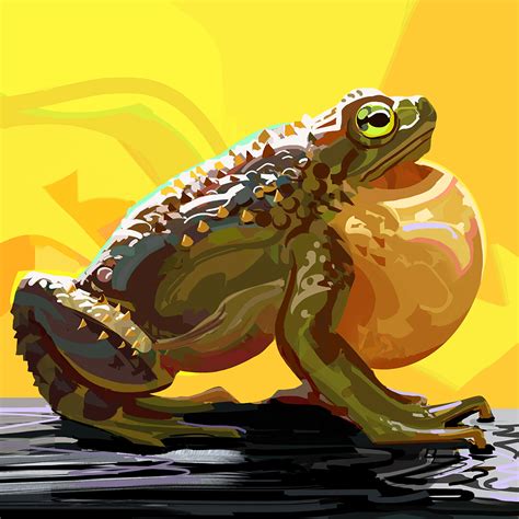 Artstation Happy Frog