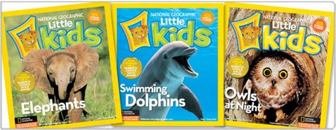 National Geographic Little Kids And Kids Subscriptions For