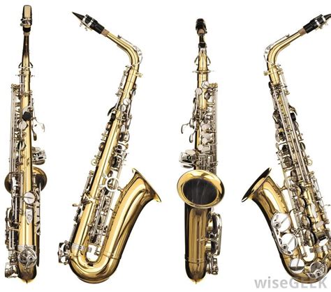 a type of woodwind instrument saxophones are made of brass and commonly heard in jazz randb and