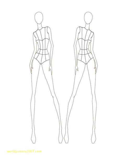 fashion drawing template at explore collection of fashion drawing template