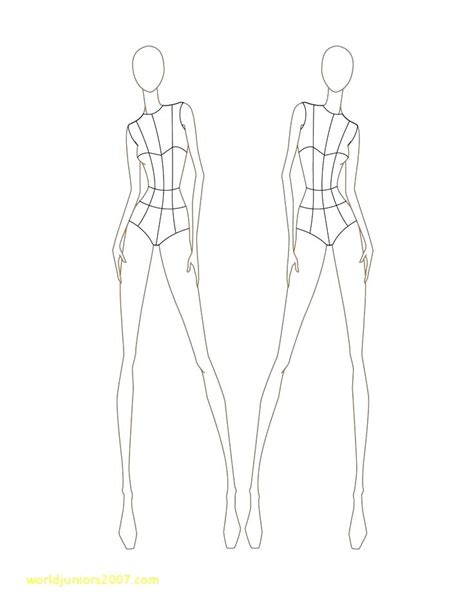 Fashion Illustration Template