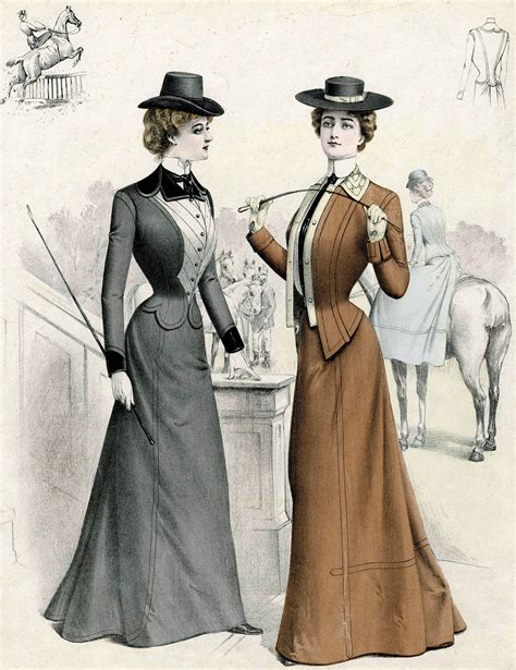 Victorian Fashion 1900 Edwardian Costumes Victorian Era Fashion