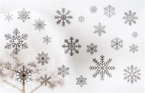 Download Vector Snowflakes | Snowflakes, Winter nail designs ...