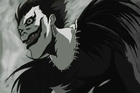 Картинки Рюка — демона смерти из аниме Тетрадь смерти Death Note