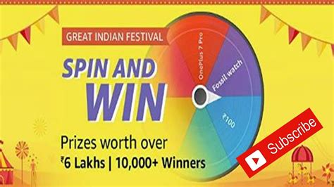 Amazon Spin And Win Quiz Answers Today22 September 2019 Youtube