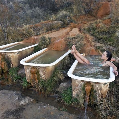 soaking in the desert bath tubs of a pioneer s hot spring