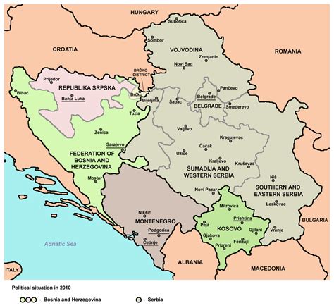 If The Eastern Half Of Srpska Was Divided Between Serbia And Montenegro