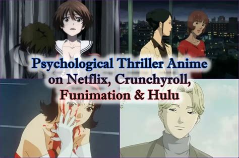 Top 20 Psychological Thriller Anime On Netflix Crunchyroll Funimation