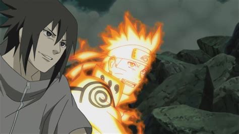 Sasuke And Naruto Smiling Naruto Naruto And Sasuke Naruto Smile Anime