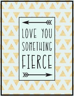 Adverb something fierce (not comparable). FREE Valentines Day Printables You'll Love - The DIY ...