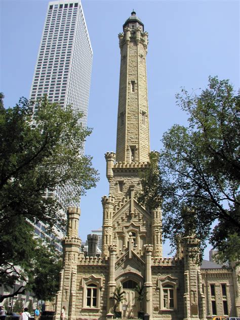 Chicago Water Tower · Buildings Of Chicago · Chicago Architecture