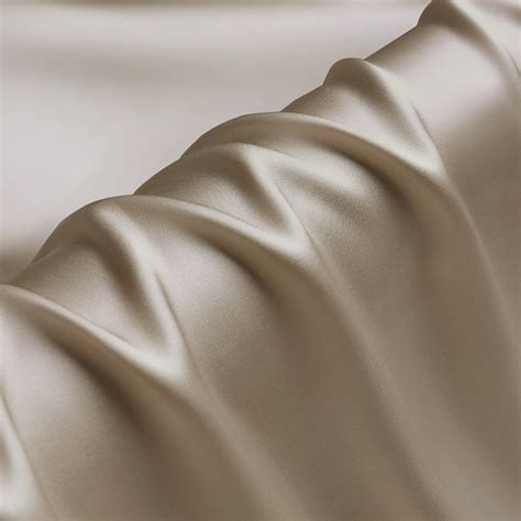 100 Silk Camel Color 19mm Silk Satin Fabric For Dress Shirts Etsy Uk