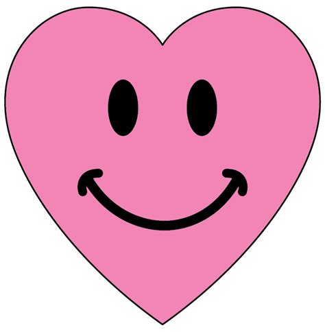 Heart Smiley Face Clip Art Clip Art Library