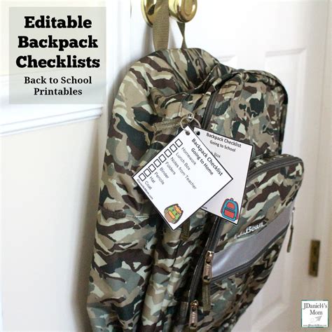 Real Littles Backpack Checklist We Also Provide A Free Downloadable