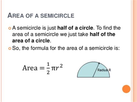 A semicircle is simply half of a circle. RS Aggarwal Class 10 Solutions Areas of Circle, Sector and ...