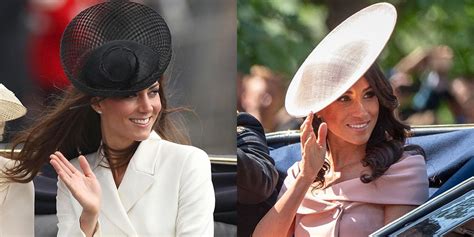 Trooping the colour, london picture: Meghan Markle and Kate Middleton at Trooping the Colour ...