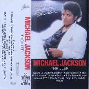 Michael Jackson Thriller Cassette Discogs
