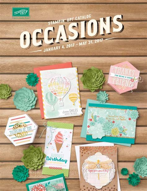 2017 Stampin Up Occasions Catalog By Stamping Smiles Issuu