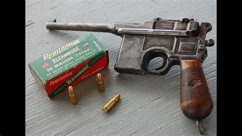 Pistola Mauser C96 La Llegada De La Pistola Moderna Al Lejano Oeste En
