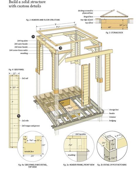 Woodwork Wood Gazebo Plans Free Pdf Plans