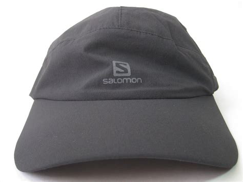 Salomon Softshell Cap Upf 50 Black Water Resistant Grailed