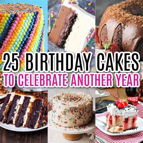 25 Birthday Cakes To Celebrate Another Year ⋆ Real Housemoms