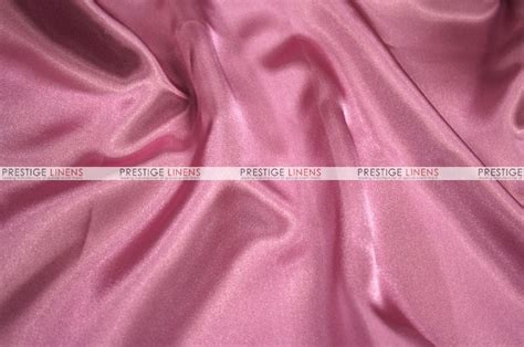 Charmeuse Satin Fabric By The Yard 531 Dk Rose Prestige Linens
