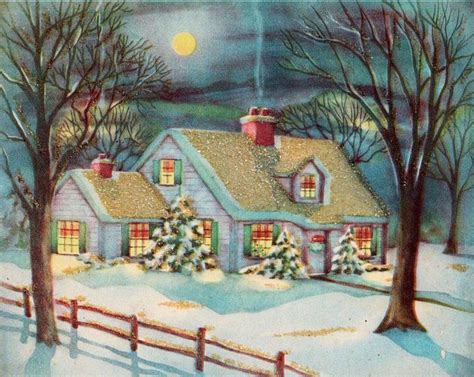 Pin By Crafts By Cathy Marie On Fun Stash Vintage Christmas Cards