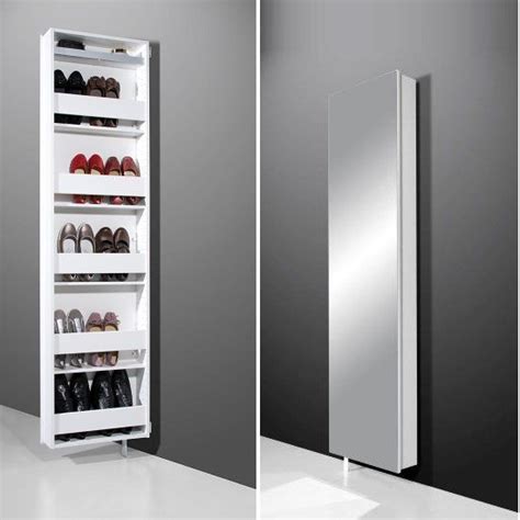 Check spelling or type a new query. Igma Mirrored Rotating Shoe Storage Cabinet In White ...