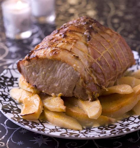 Rôti de porc à l orange et au coing
