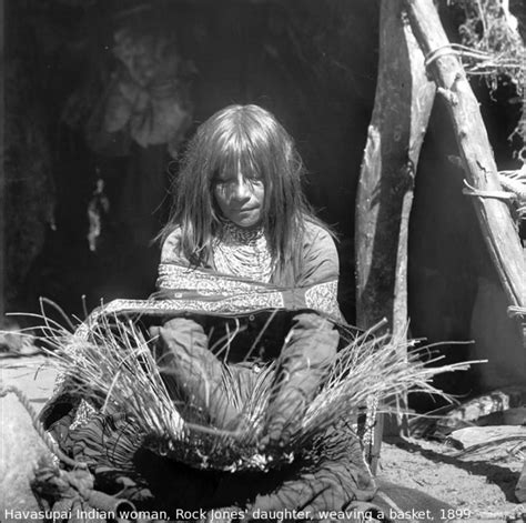 1899 Havasupai Indian Woman Native American History Native