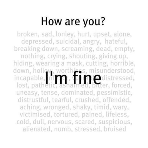 how are you i m fine picture quotes