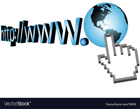 World Wide Web Royalty Free Vector Image Vectorstock