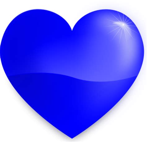45 Blue Heart Clipart Blue Heart Clipart Clipartlook