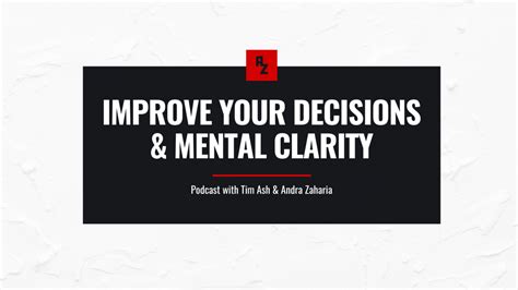 Use Evolutionary Psychology To Improve Mental Clarity With Tim Ash
