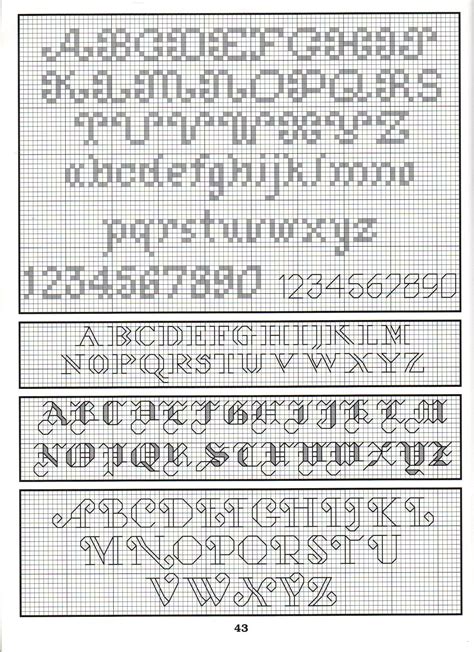 Alphabet Patterns Cross Stitch Alphabet Patterns Cross Stitch Letters