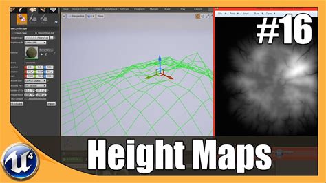 Importing And Using Height Maps 16 Unreal Engine 4 Beginner Tutorial