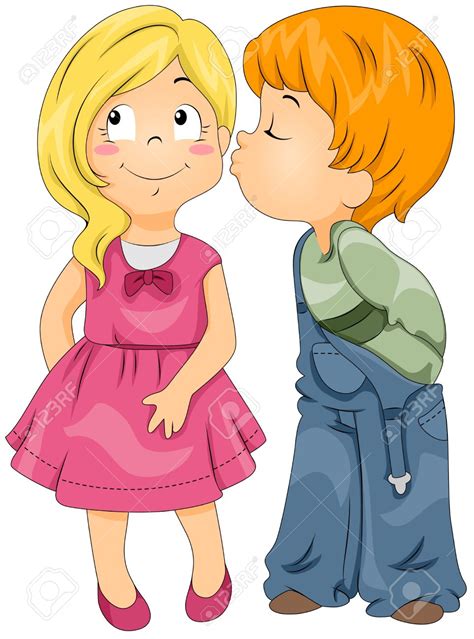 Boy Girl Kissing Clipart 20 Free Cliparts Download