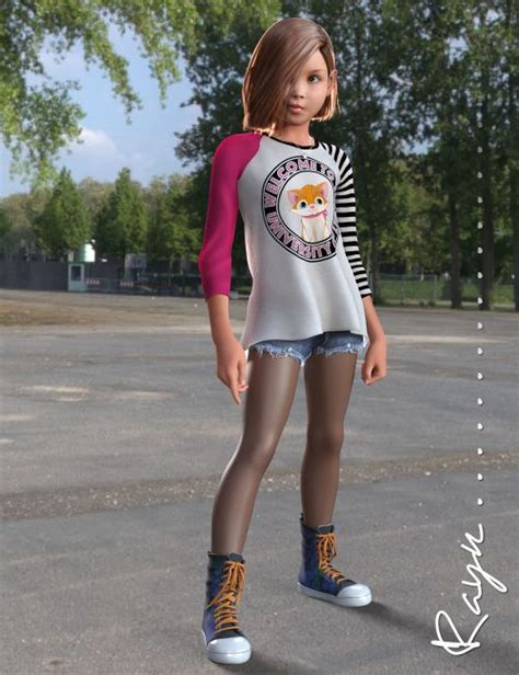 Rayn Clothing For Genesis 2 Females 3d Models For Poser And Daz Studio