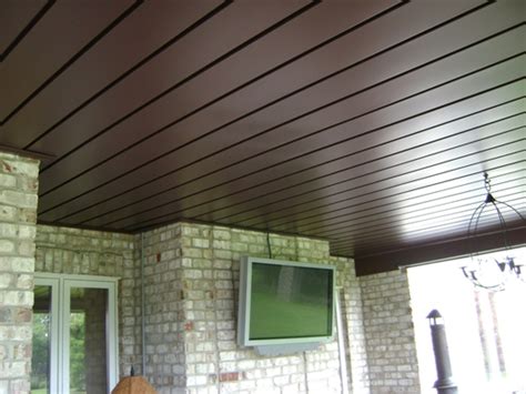 Homeowners often choose an aluminum or vinyl soffit because they are less costly and easy to install. Hendrickson Construction - Pittsburgh UnderDeck Installer ...