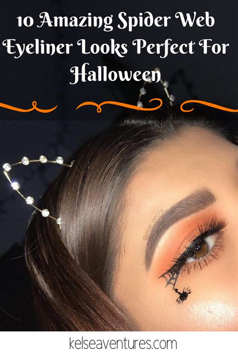 10 Spider Web Eyeliner Looks Perfect For Halloween Eyeliner Looks
