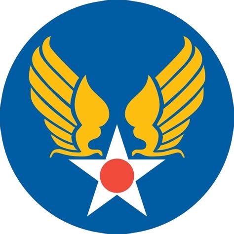 Us Army Air Corps Shield Clip Art Free Vector In Open