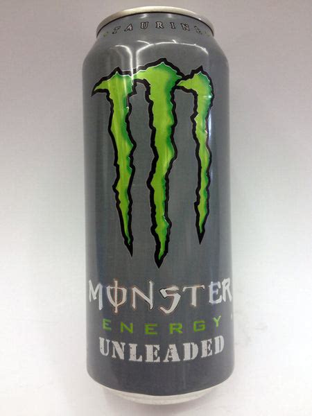 Monster Energy Unleaded Soda Pop Shop