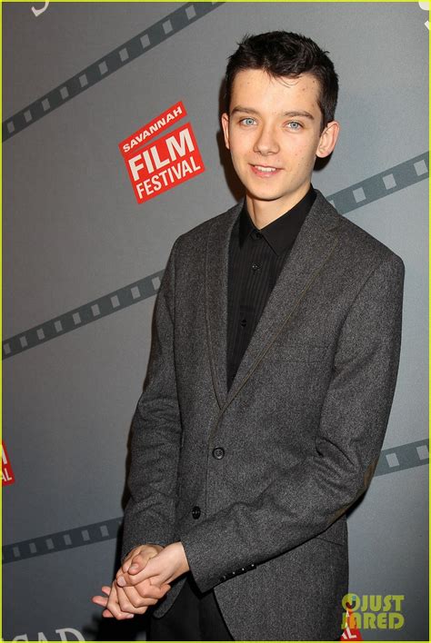 Asa Butterfield And Norman Reedus Are Guys In Gray At The Savannah Film