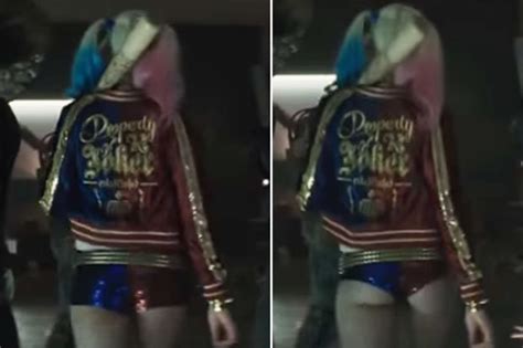 Were Margot Robbies Hotpants Photoshopped Even Smaller In Suicide
