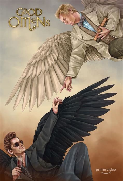 Pin By Iuliana Gheorghita On Good Omens Good Omens Book Best Fan Art