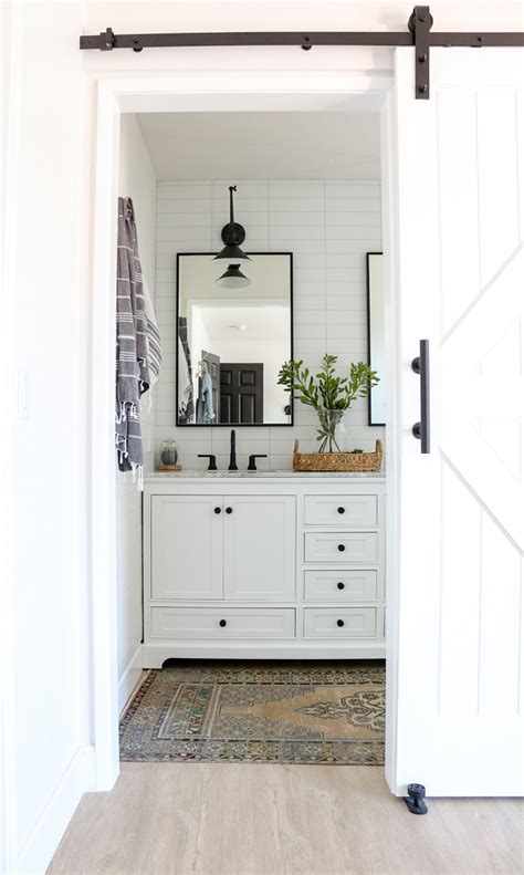 Check out our pictures for farmhouse modern bathroom selection for the very best in unique or custom, handmade pieces from our shops. Modern Farmhouse Master Bathroom Renovation with Delta ...