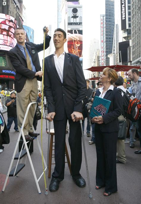Sultan Kosen Worlds Tallest Man Height Measurement