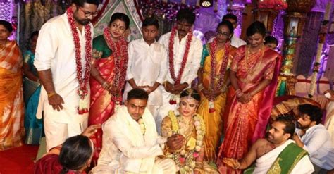 Raadhika Sarathkumars Daughter Rayane Marries Cricketer Abhimanyu