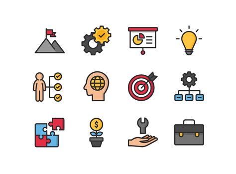 12 Free Business Icons Ai And Sketch